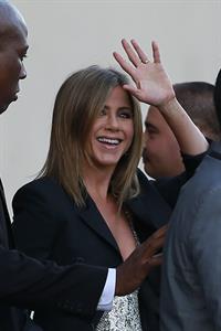 Jennifer Aniston at Jimmy Kimmel Live! in Los Angeles August 27, 2014
