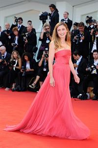 Julie Gayet at the Birdman premiere opening the 71st International Venice Film Festival August 27, 2014