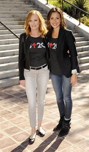 Marg Helgenberger @ news conference for Stand Up To Cancer Day in Los Angeles August 27, 2014