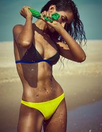 Aline Lima in a bikini