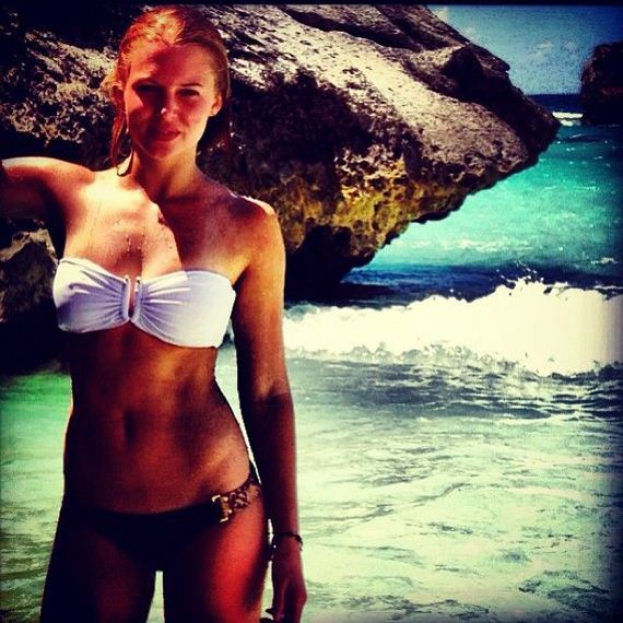 Casie Chegwidden in a bikini