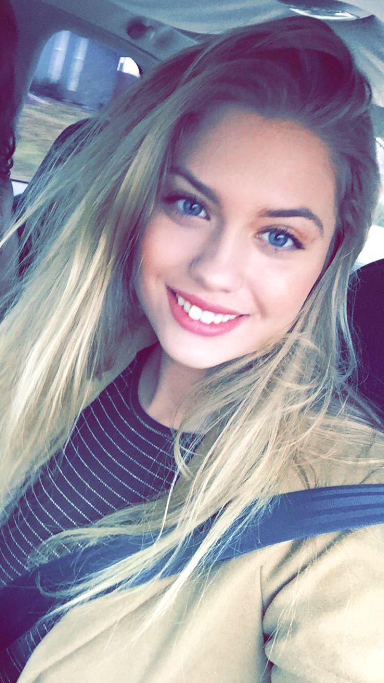 Alexandria Morgan taking a selfie