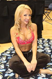 Emily Tisdale in a bikini