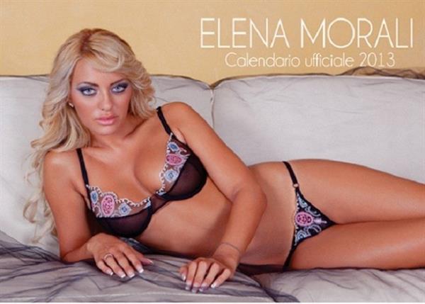 Elena Morali in lingerie
