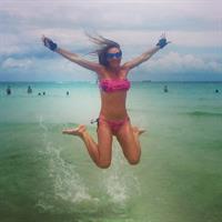 Ludmilla Radchenko in a bikini