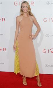 Lindsay Ellingson at The Giver premiere August 11, 2014