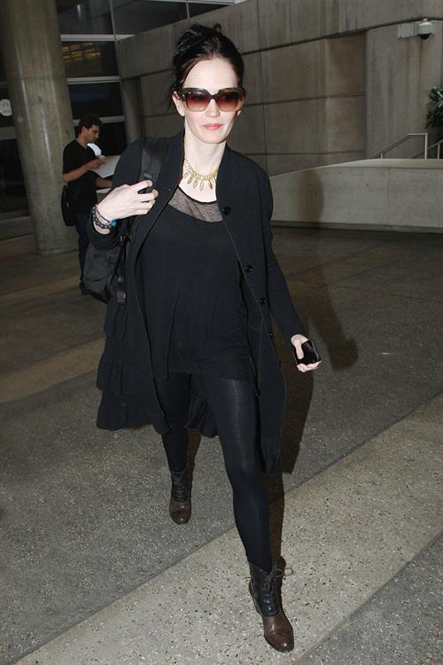 Eva Green @ LAX August 19, 2014