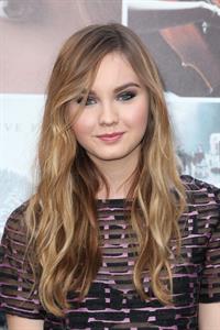 Liana Liberato at the premiere of If I Stay August 20, 2014