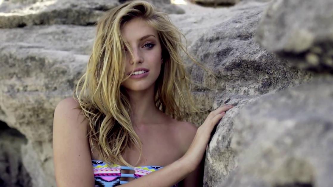 Niamh Adkins in a bikini