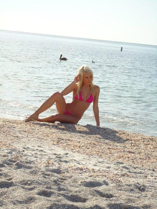 Dennii Nicole Bortnak in a bikini