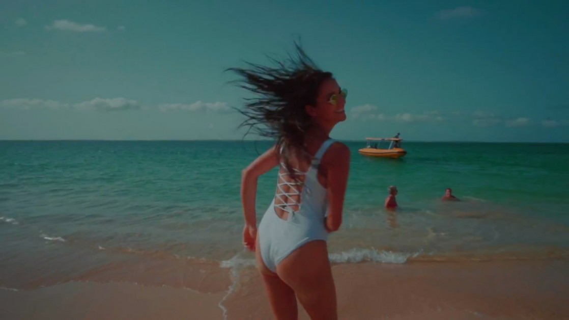 Shay Mitchell in a bikini - ass