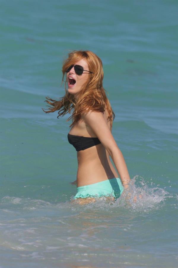 Bella Thorne in a bikini