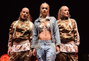 Rita Ora performs on Day 2 of the V Festival August 17, 2014