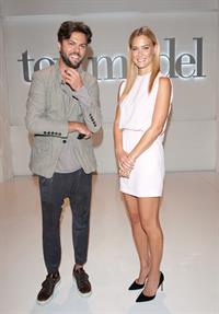 Bar Refaeli during press junket Top Model in Poland August 19, 2014