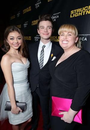 Sarah Hyland  Struck By Lightning  LA premiere 1/6/13