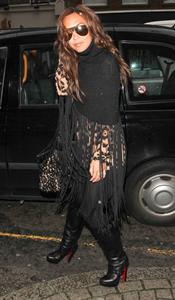 Myleene Klass Leaving The Ivy in London - November 6, 2012
