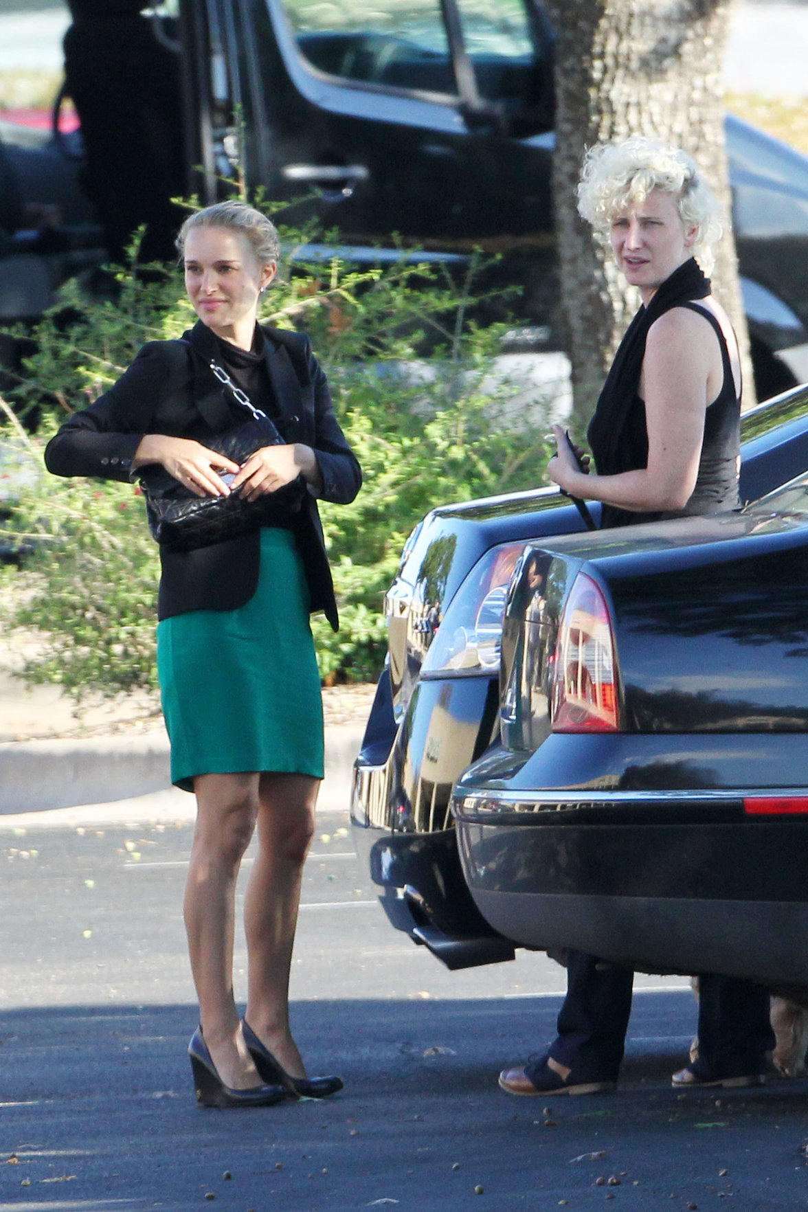 Natalie Portman ...filming on set in Austin Sept 30, 2012 