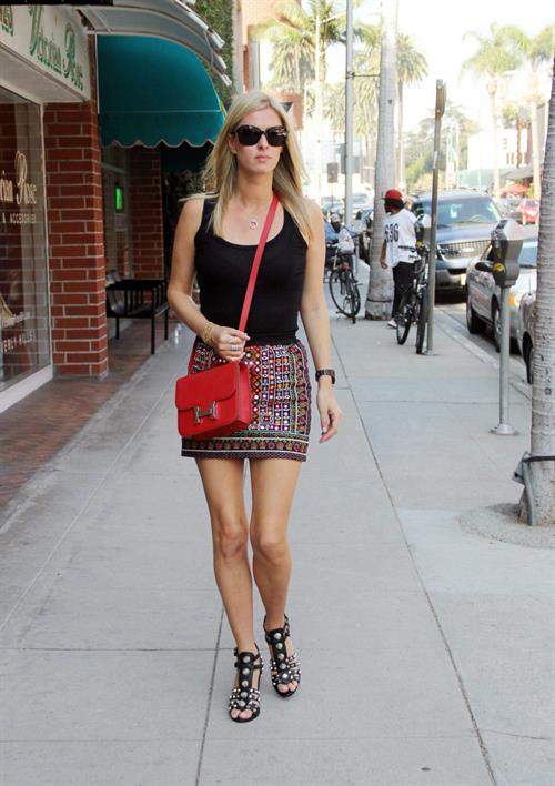 Nicky Hilton stop at a nail salon in Beverly Hills October 22, 2013
