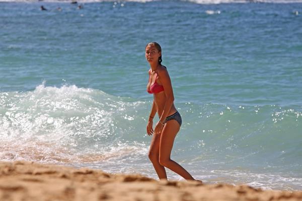 Elizabeth Turner in a bikini