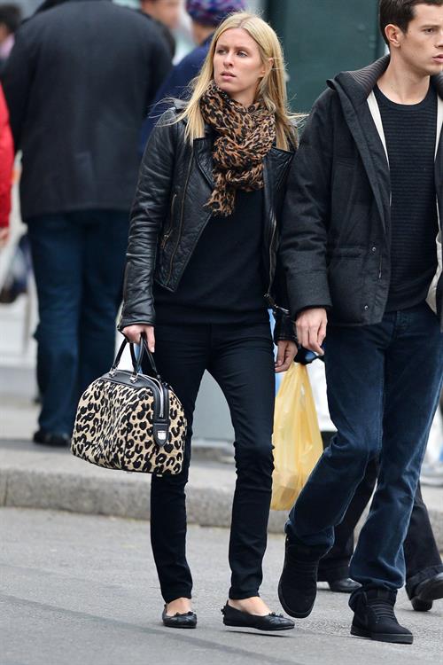 Nicky Hilton Walks with boyfriend James Rothschild in New York (November 12, 2012) 
