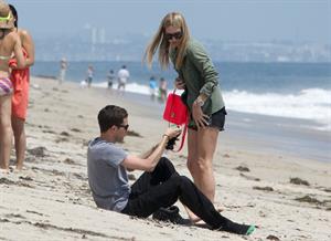 Nicky Hilton on the beach in Malibu June 9, 2012