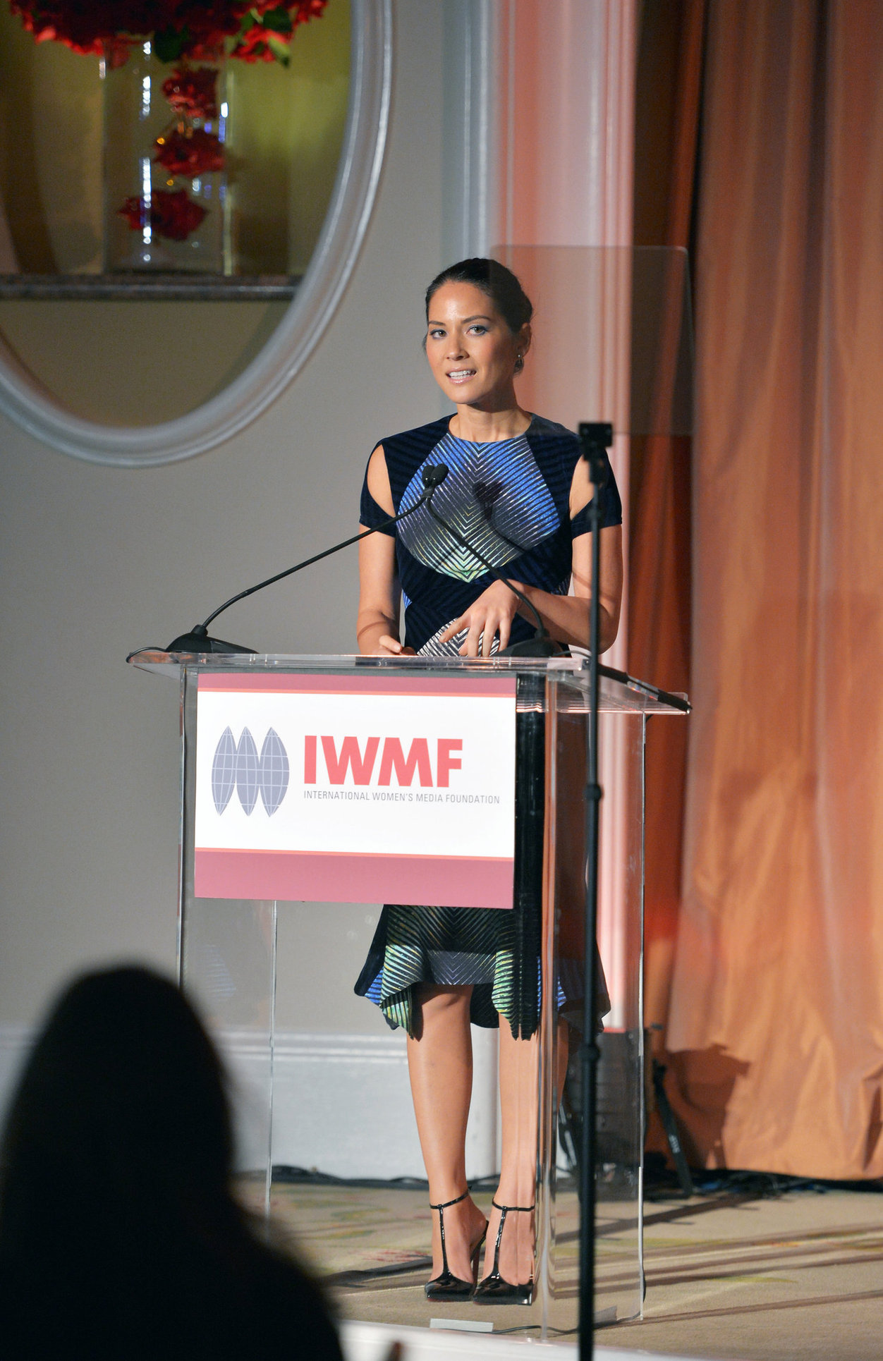 Olivia Munn 2012 Courage in Journalism Awards in Beverly Hills 10/29/12