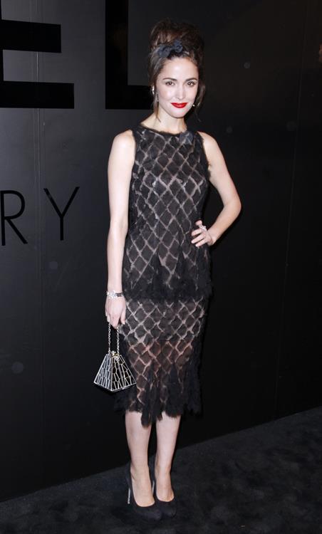 Rose Byrne Chanel Fine Jewelry's 80th anniversary of the 'BijouDe Diamants' Collection by Gabrielle Chanel