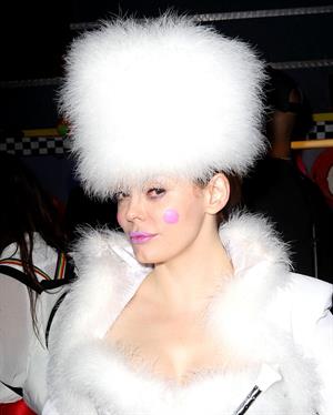 Rose Mc Gowan Attends the Patron O Cafe presents the 8th Annual Maroon 5 Halloween Party 31.10.12 