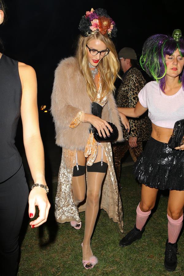 Rosie Huntington-Whiteley - At A Halloween Party In Beverly Hills October 26, 2012