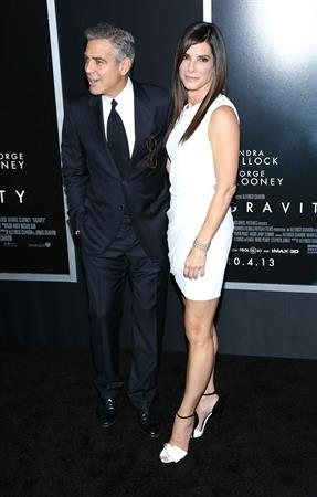 Sandra Bullock  Gravity  New York Premiere on Oct. 1, 2013 