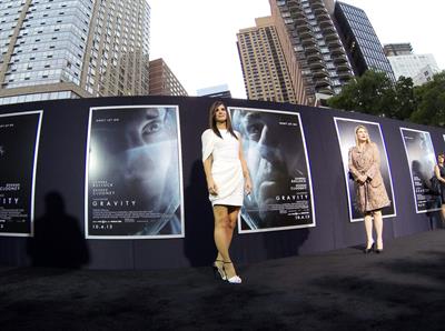 Sandra Bullock  Gravity  New York Premiere on Oct. 1, 2013 