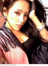 Hu Meng Yuan taking a selfie