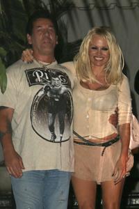 Pamela Anderson leaving Chateau Marmont in Los Angeles, August 20, 2014