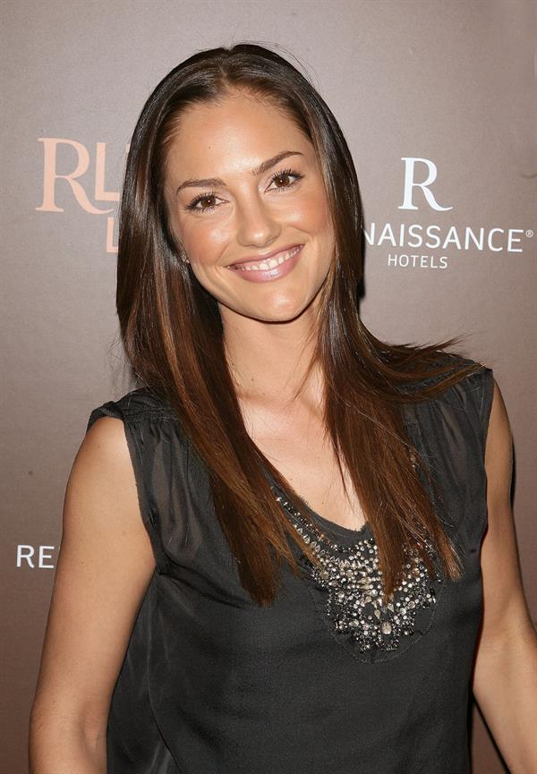 Minka Kelly RLife Live launch at R Lounge October 29, 2010 