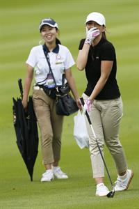 Minka Kelly Mission Hills World Celebrity Pro-Am golf tournament in Haikou - October 20, 2012 