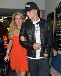 Paris Hilton enjoys a night out with her boyfriend in Beverly Hills on June 6, 2013