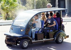 Paris Hilton Visting  Amnesia Port Forum Project  August 9, 2013