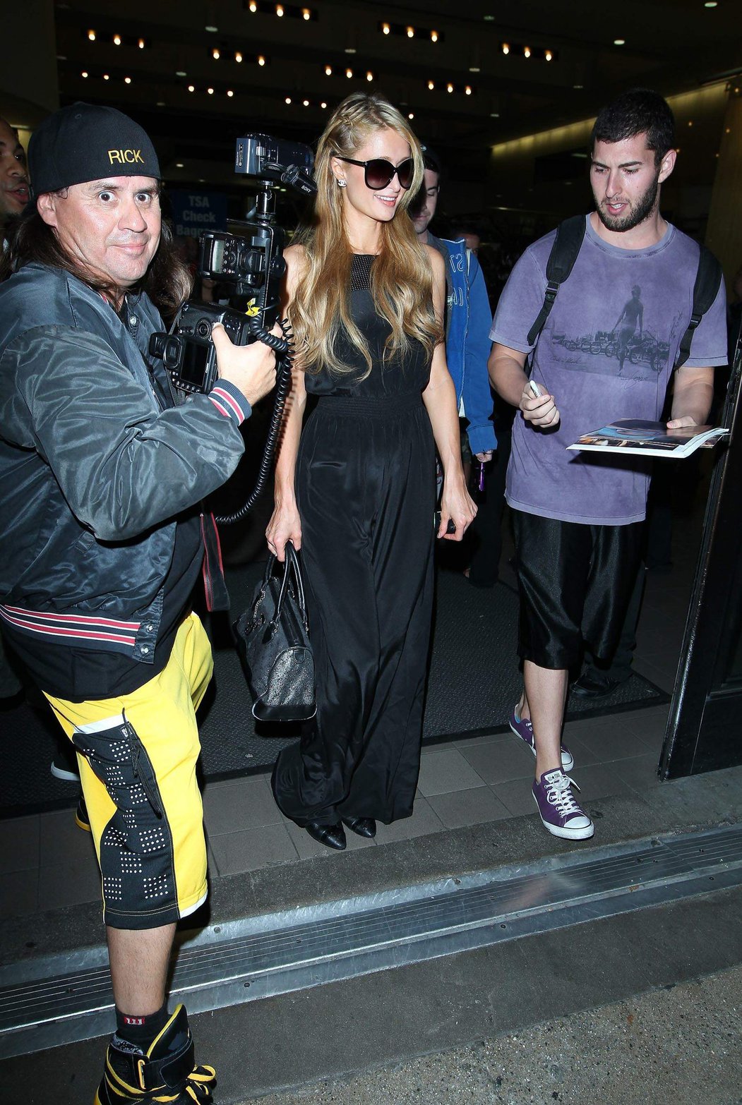Paris Hilton arrive at LAX Airport 9/30/13
