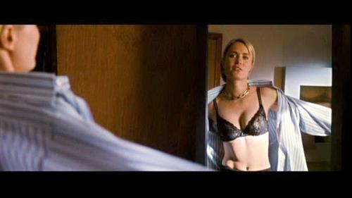 Radha Mitchell in lingerie