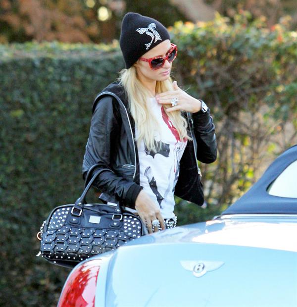 Paris Hilton Out and about in LA November 19, 2012  