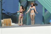 Bella Thorne in a bikini in Malibu on August 18, 2014