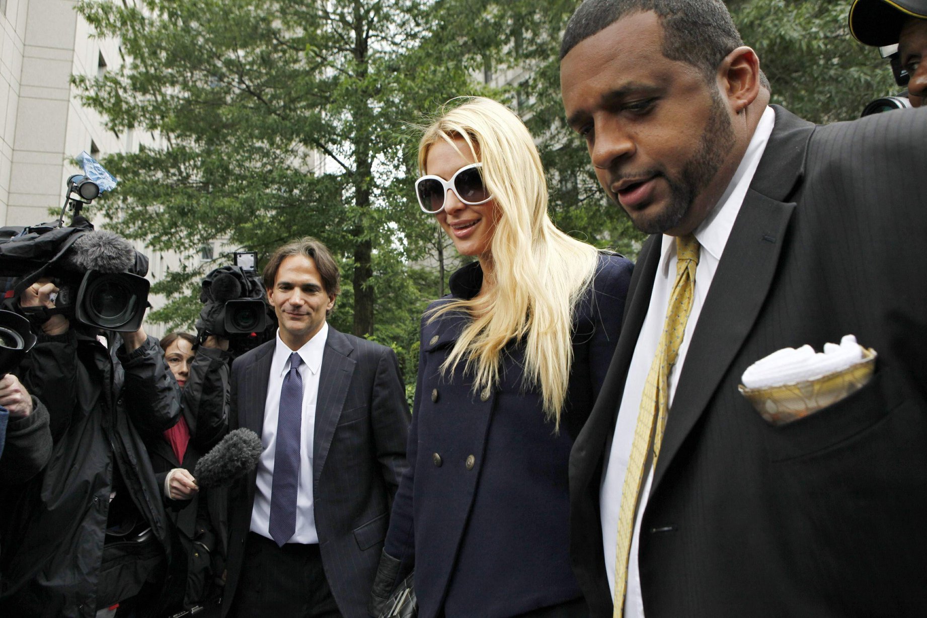 Paris Hilton Leaves Federal Court in NYC June 4, 2012