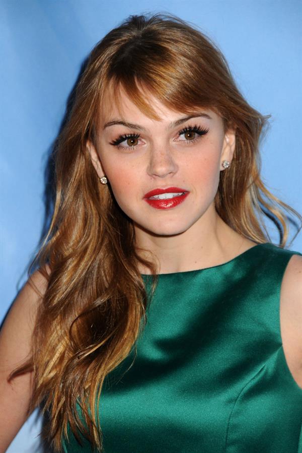 Aimee Teegarden NBC Universal Press Tour All Star Party on January 1, 2011