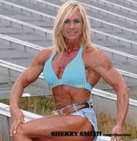 Sherry Smith in a bikini