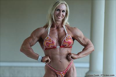 Sherry Smith in a bikini