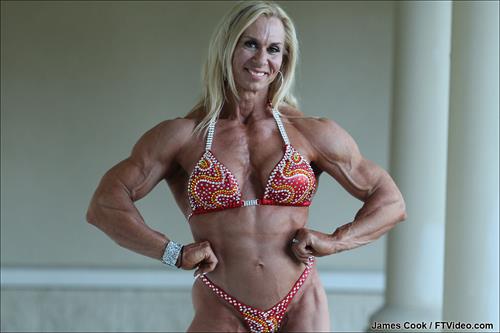 Sherry Smith in a bikini