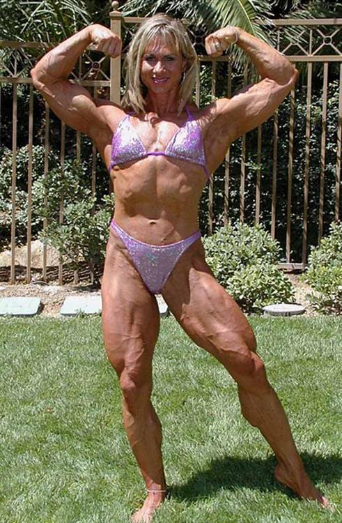 Sherry Smith in a bikini