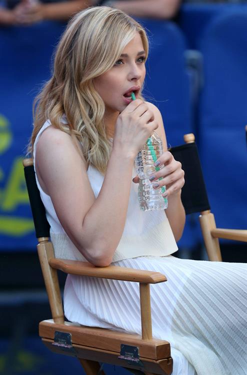 Chloe Moretz on Good Morning America August 18, 2014