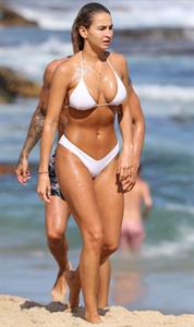 Madison Edwards and her boyfriend in Sydney, on Nov 26, 2017