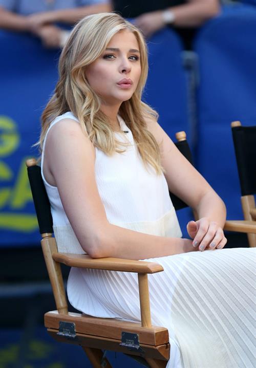 Chloe Moretz on Good Morning America August 18, 2014